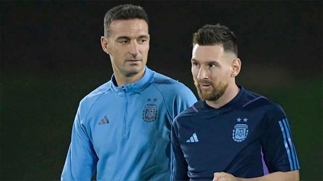 Rial reveló la pelea de Messi y Scaloni en el Maracaná